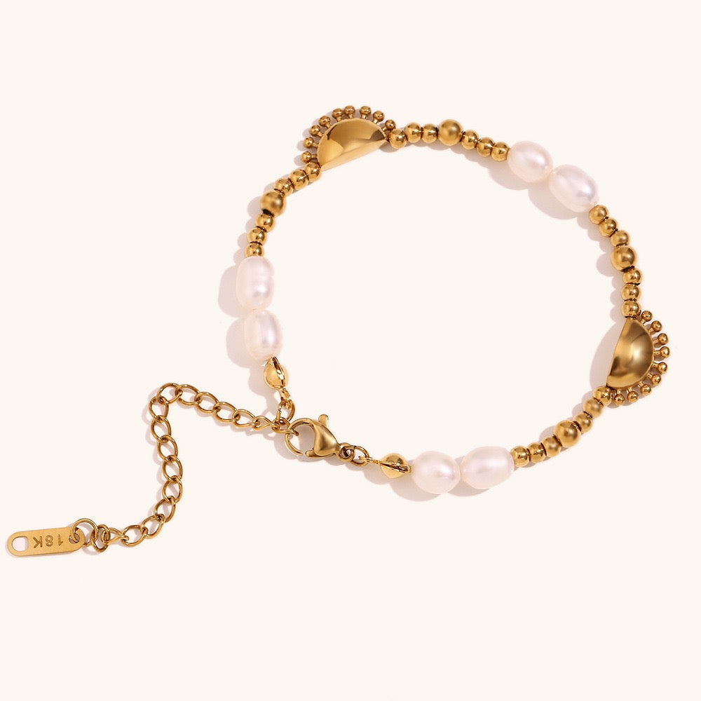 Sunny pearl bracelet