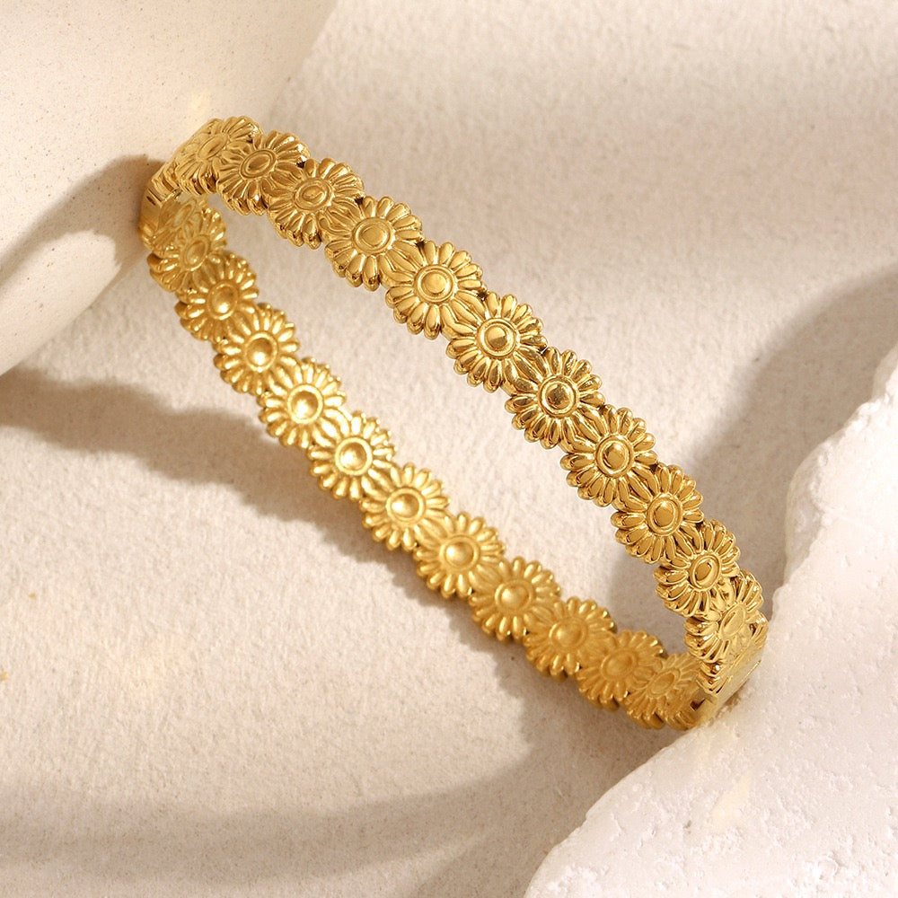 Sunflower bangle