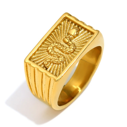 Dolita Sunny snake ring