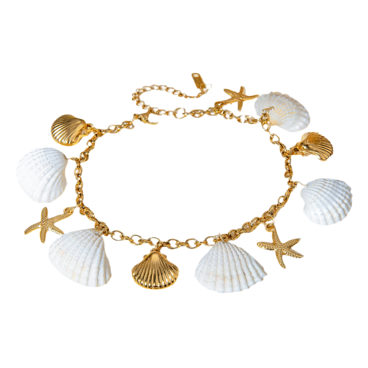 Florence Natural seashell anklet/bracelet