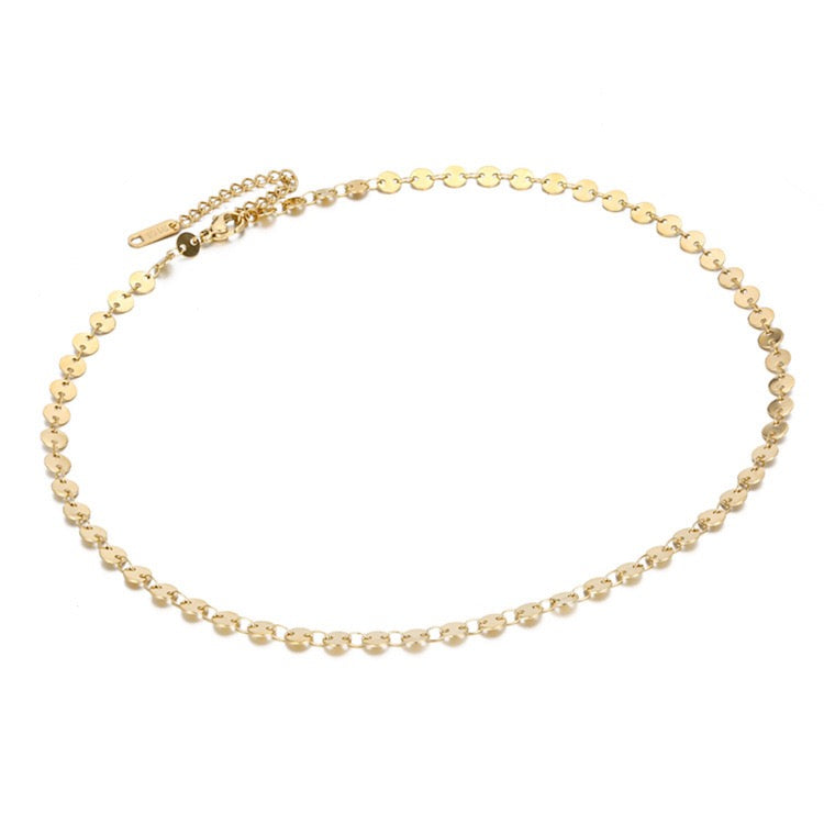 Little round chips choker