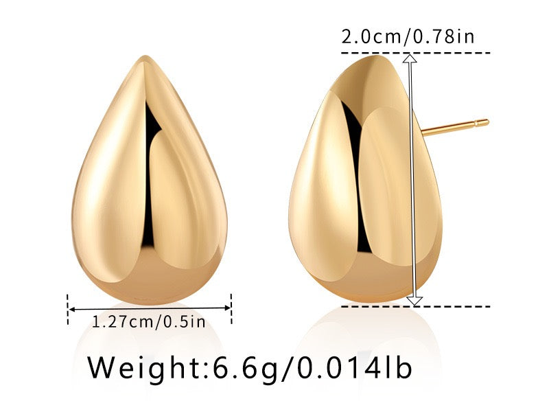 Waterdrop studs collections