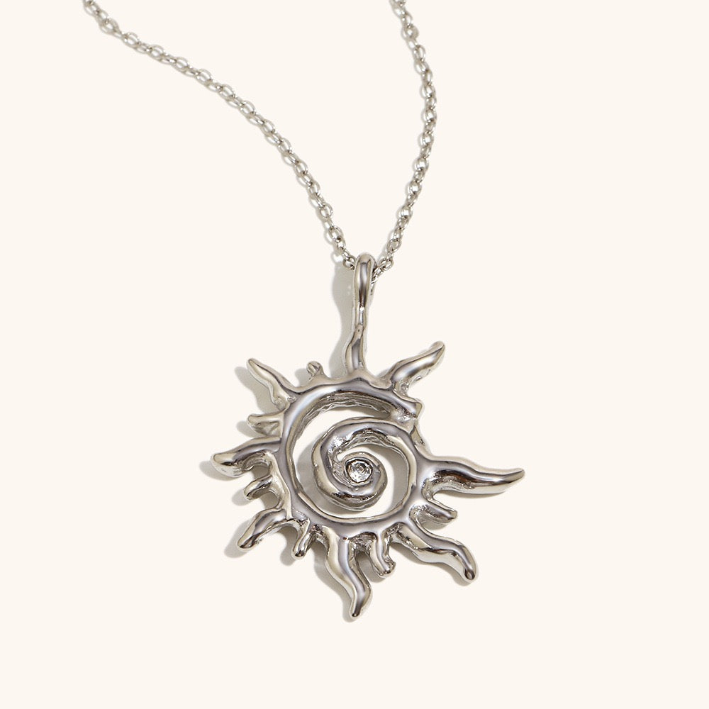 Zemmer sun necklace