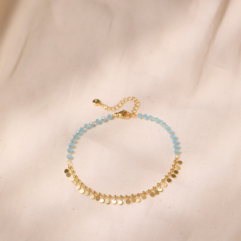 Blue dream anklets