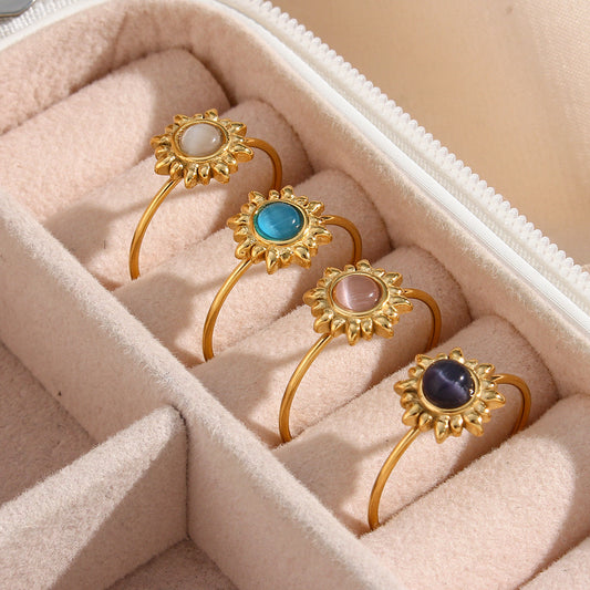 cateye sun rings