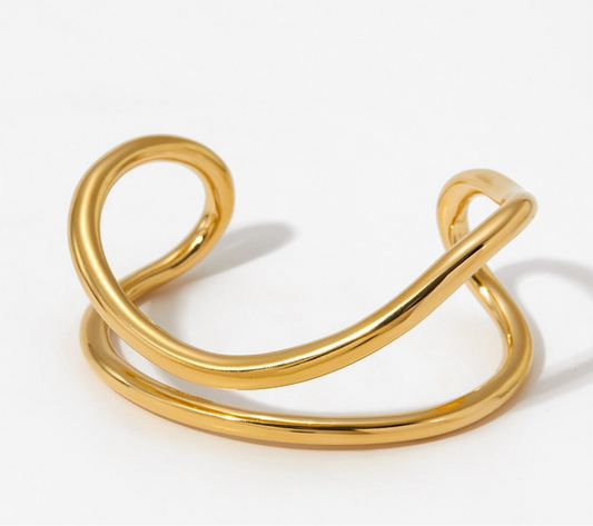 Open layer bangles