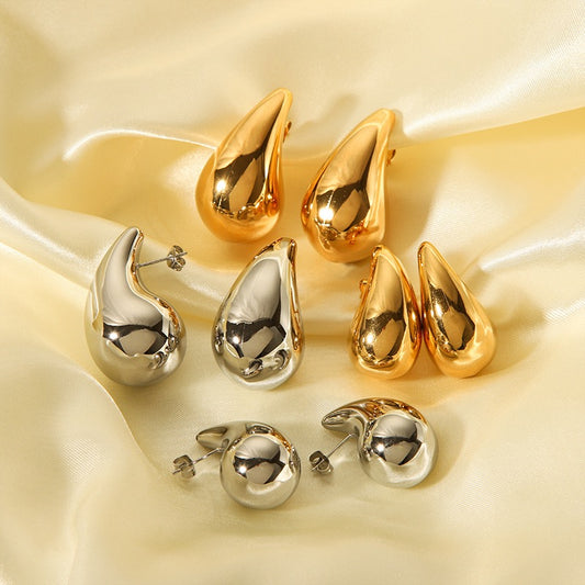 Waterdrop studs classic collections