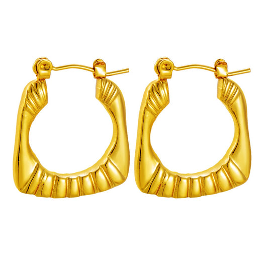 Square dainty hoops