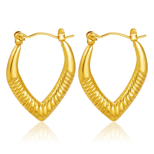 Wave heart hoops