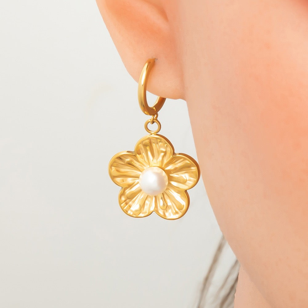 Alice flower hoops
