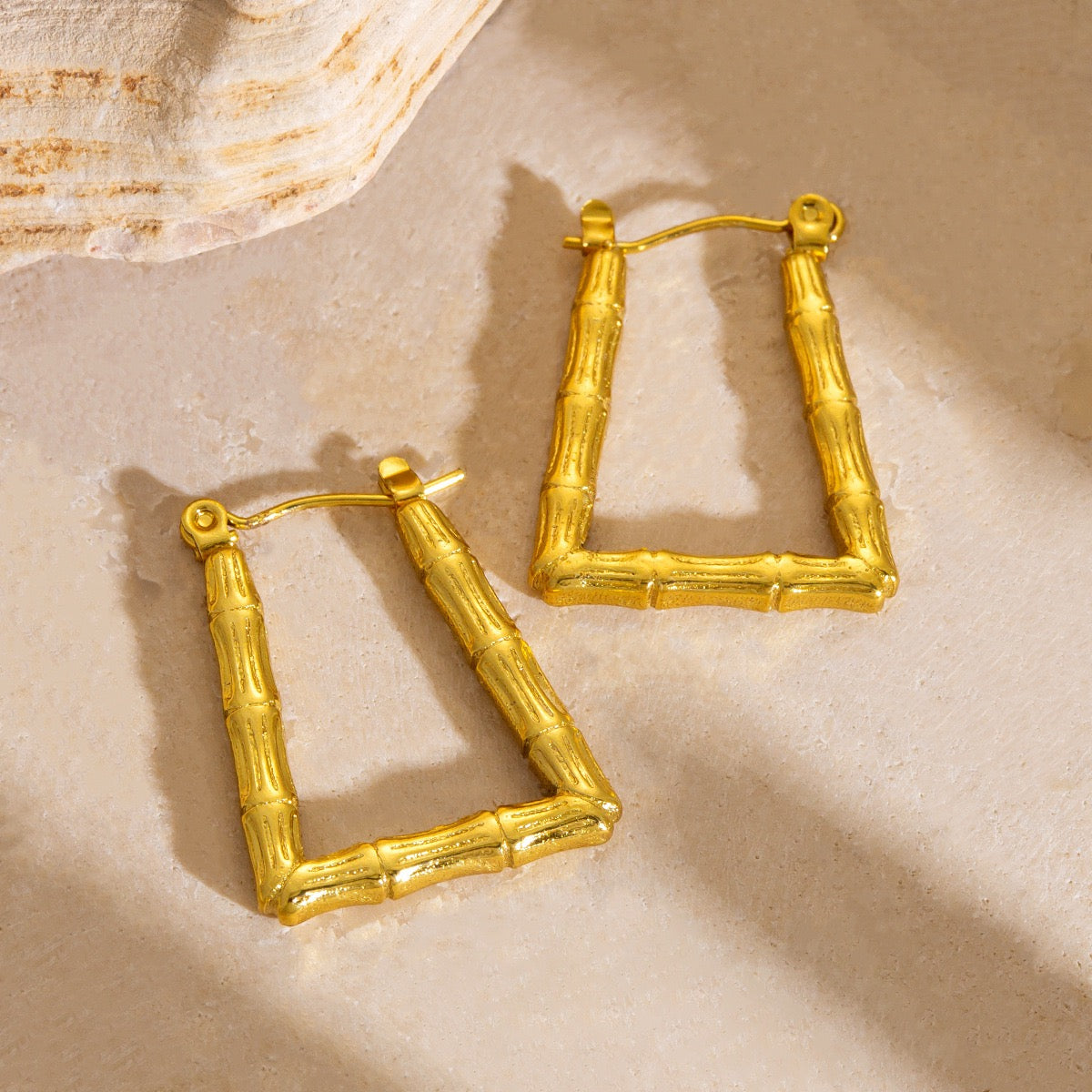 Banboo square hoops