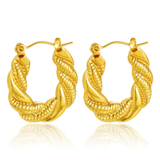 Classic braid hoops