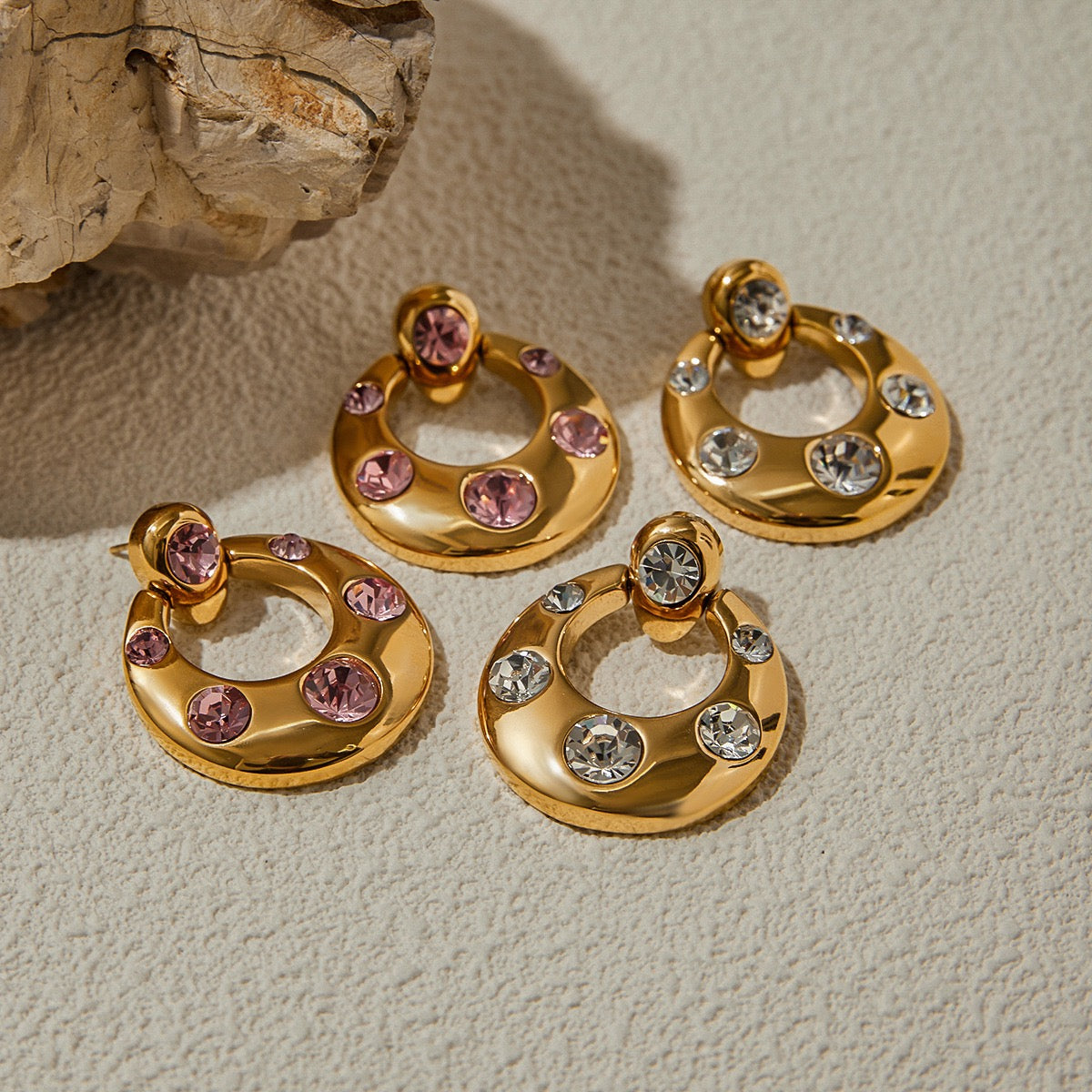 Shine hoops earrings