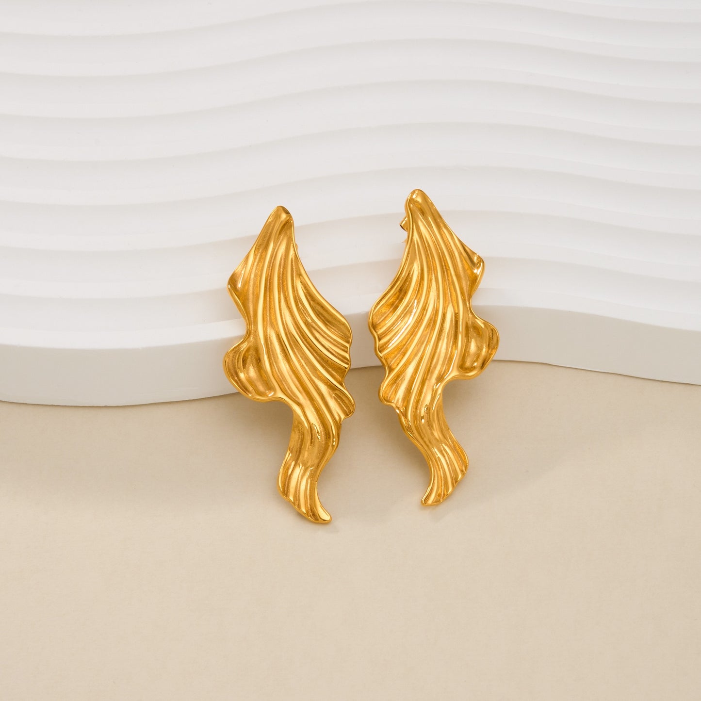 Seaweed earrings