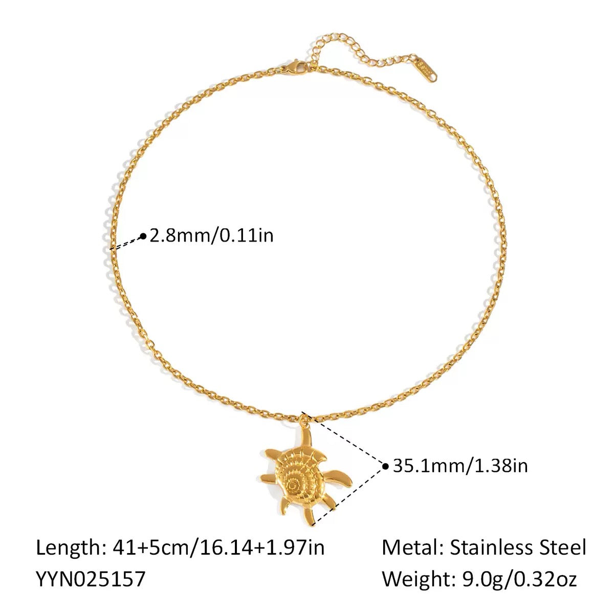 Ocean swirl charm necklaces