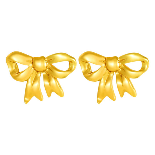Rachel bow earrings