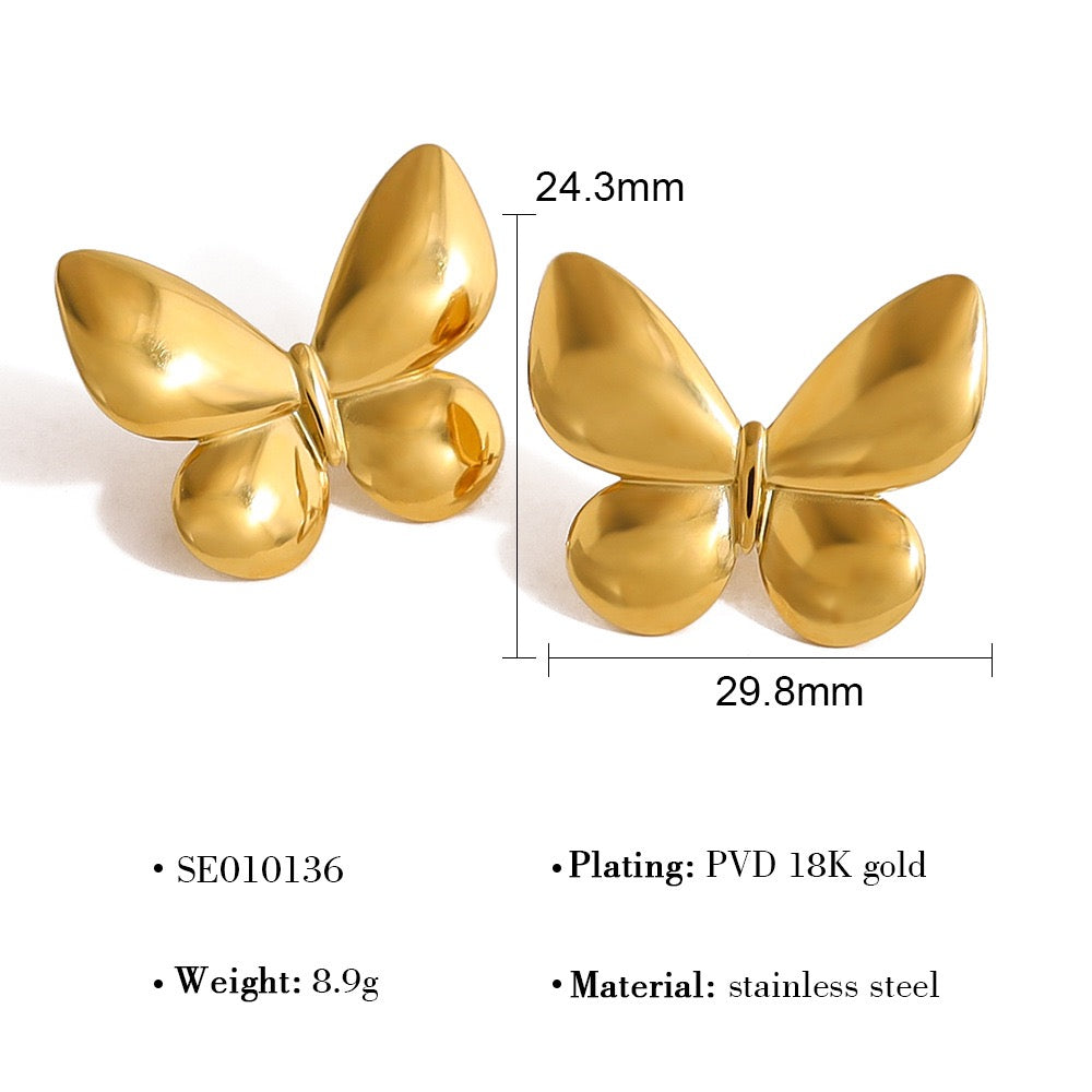 Andy butterfly earrings
