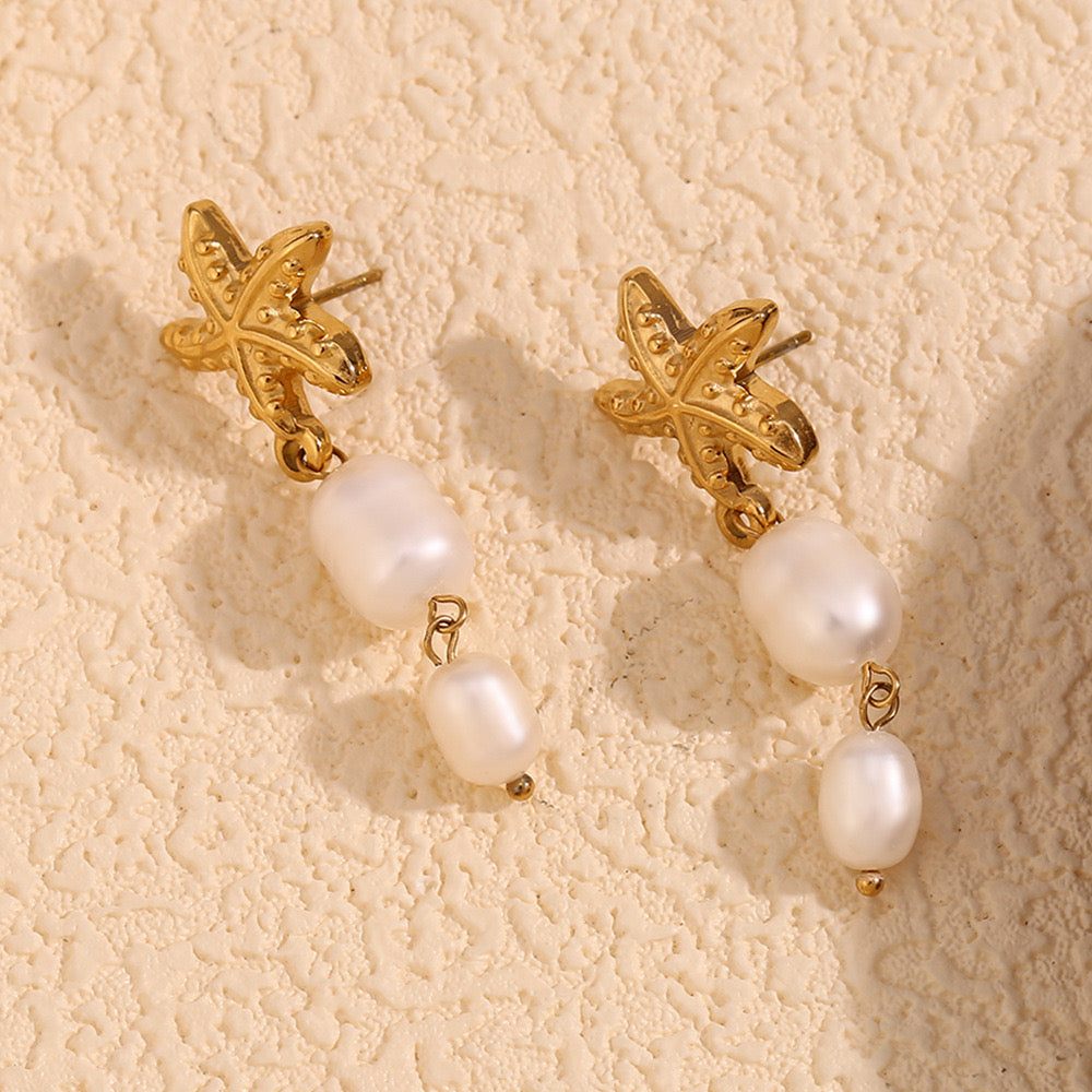 Seashell freshwater pearls collections