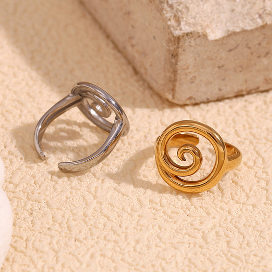 Sea twirl rings