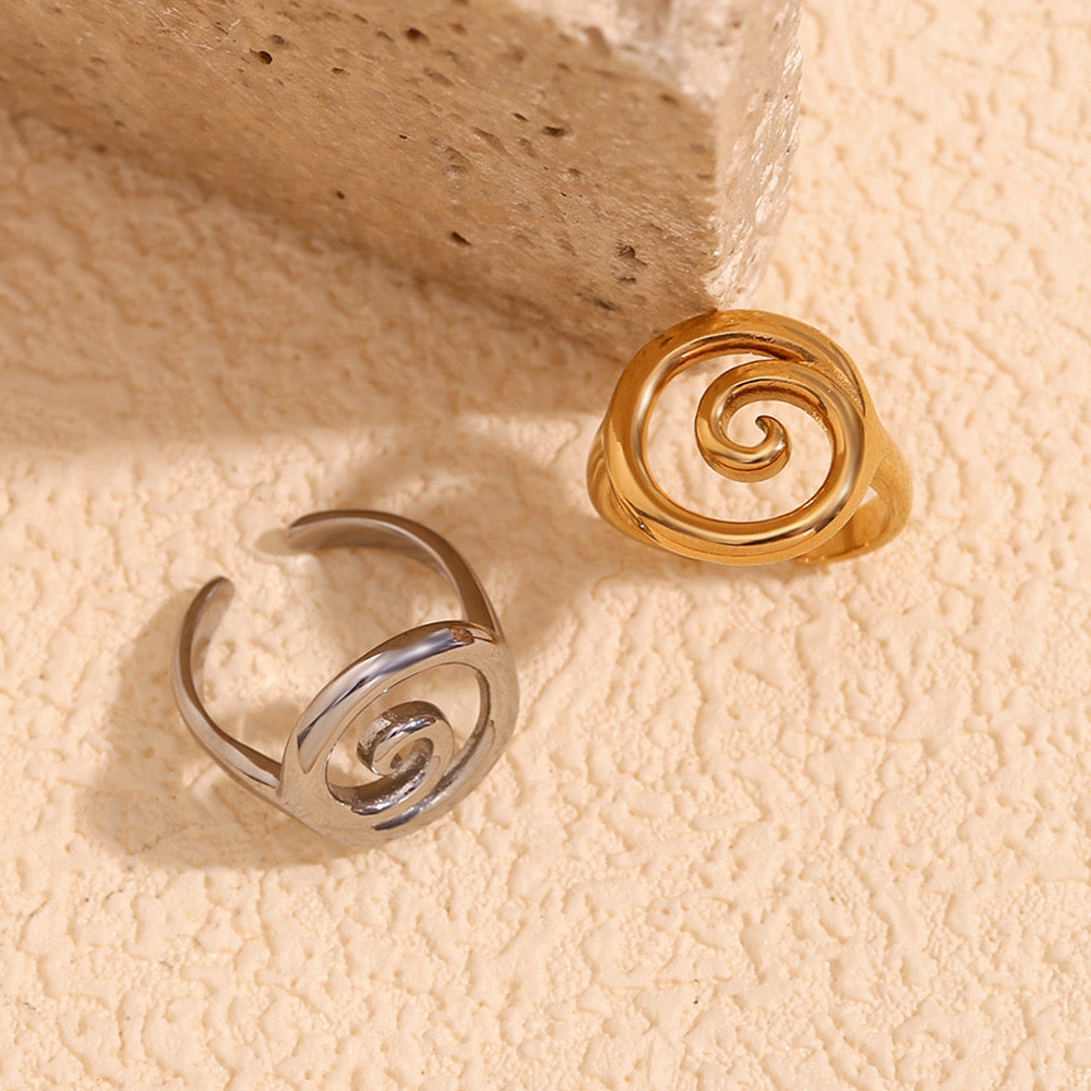 Sea twirl rings