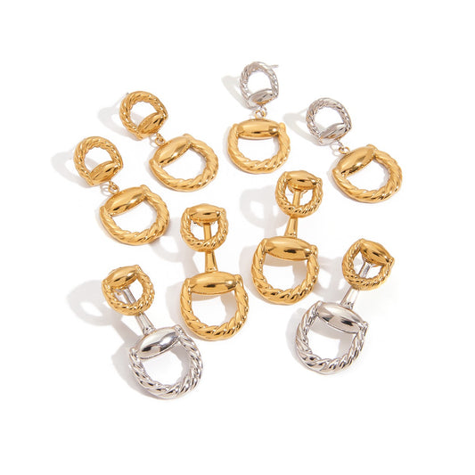 Horseshoe earrings