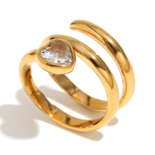 Bensville heart rings
