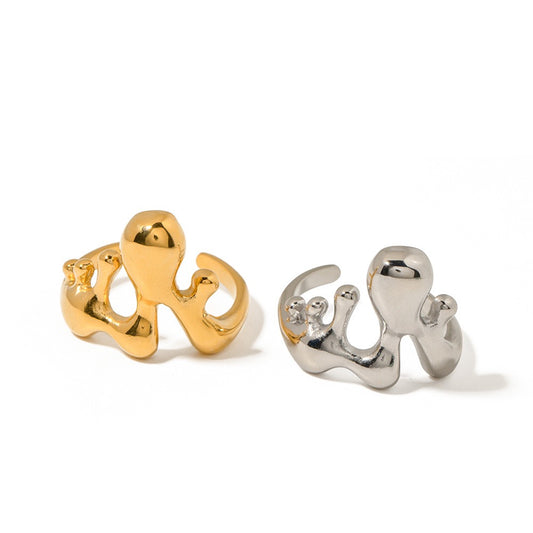 Splash of corals ring
