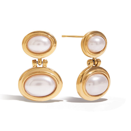 Kyra statement pearly earringse