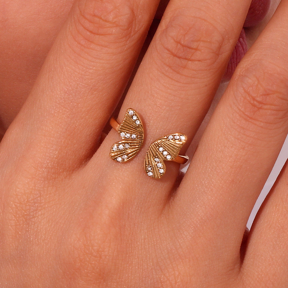 Butterfly summer rings