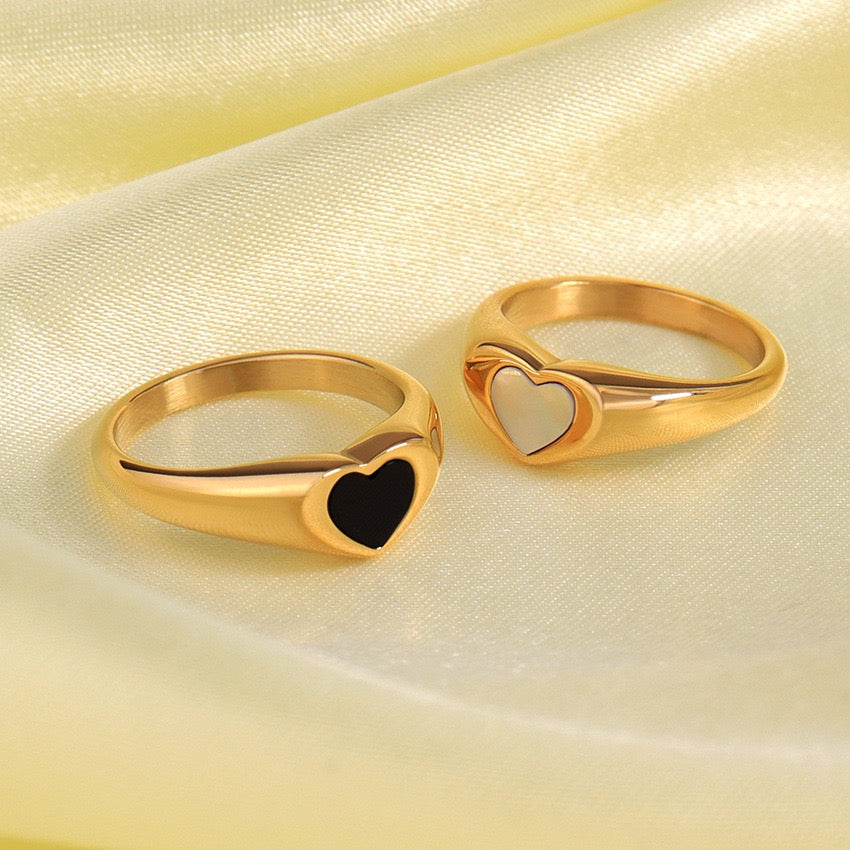 Carrington heart ring
