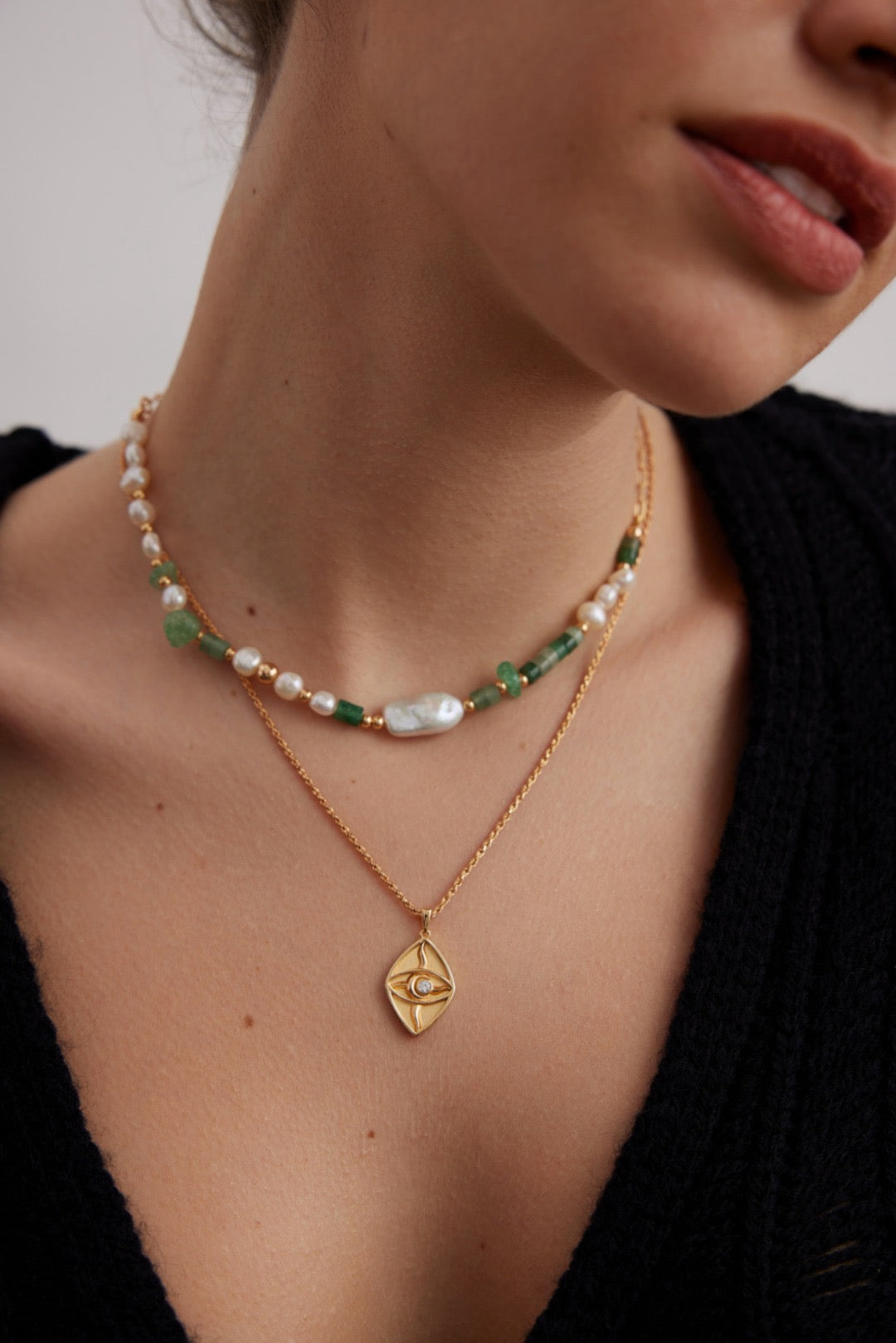 Italy Eye Pendant necklace