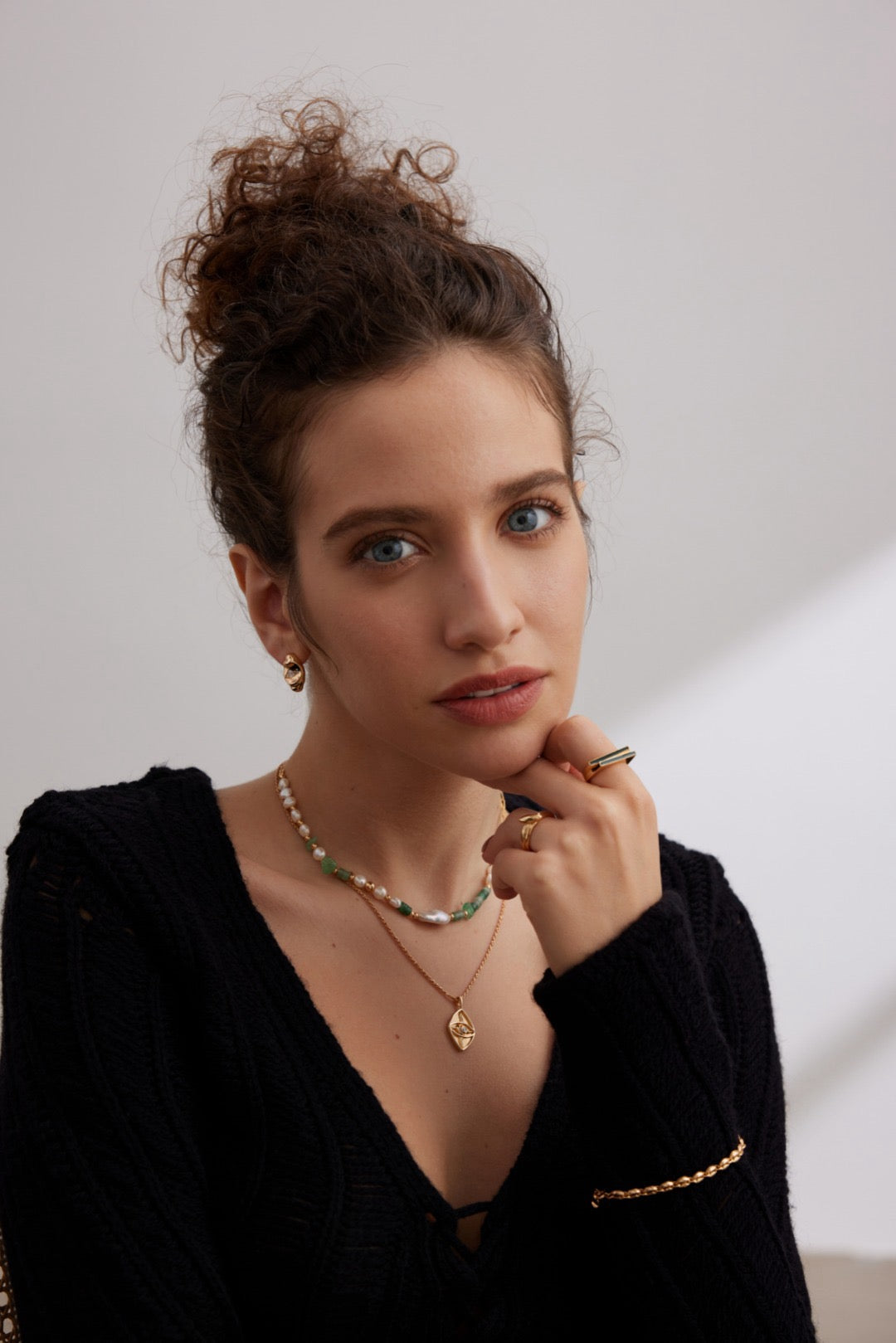 Italy Eye Pendant necklace