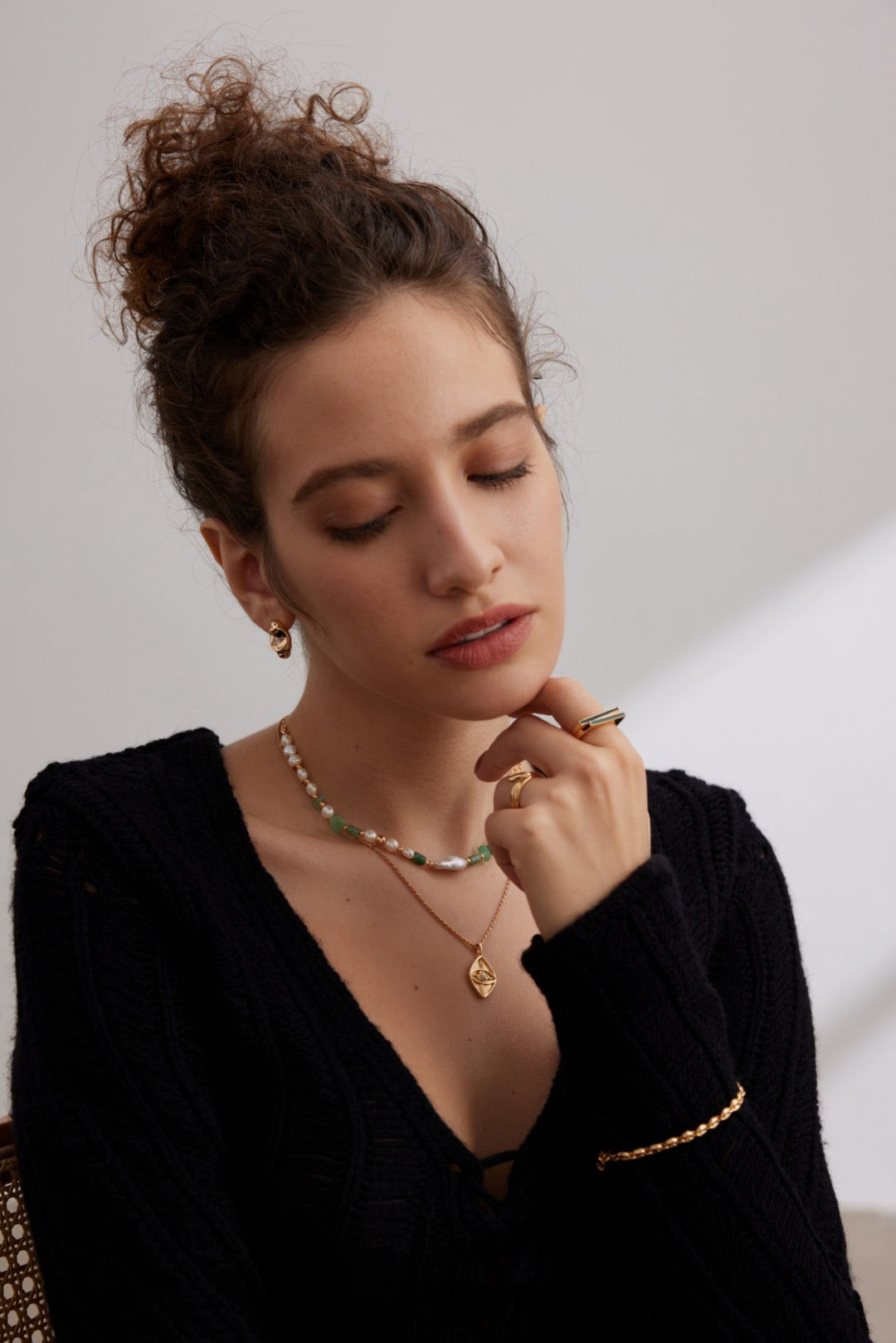Italy Eye Pendant necklace