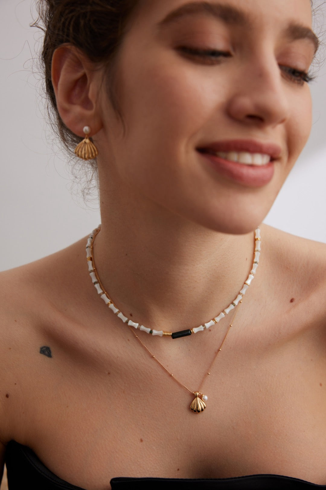 Blairey Bondi sea shell necklace