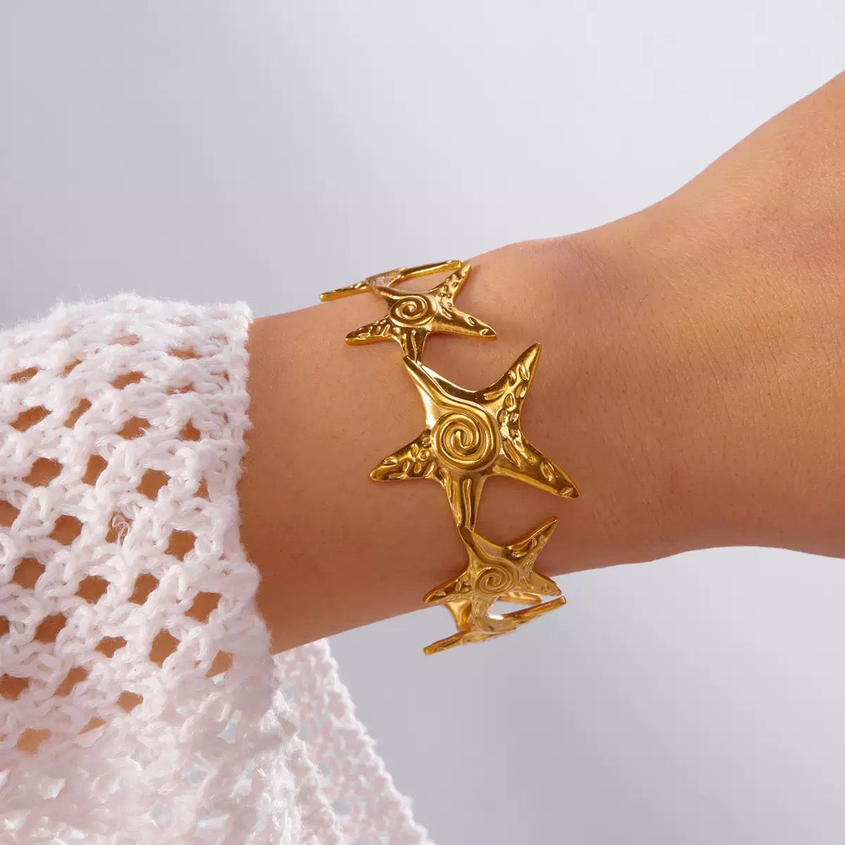 Beach shell bangles