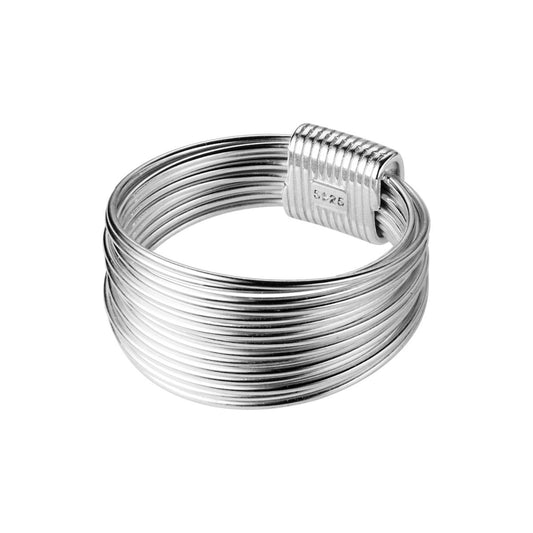 Sterling silver wire rings