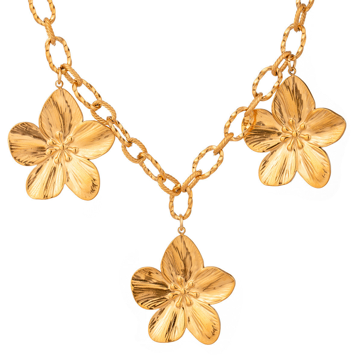 Summer flowers necklace