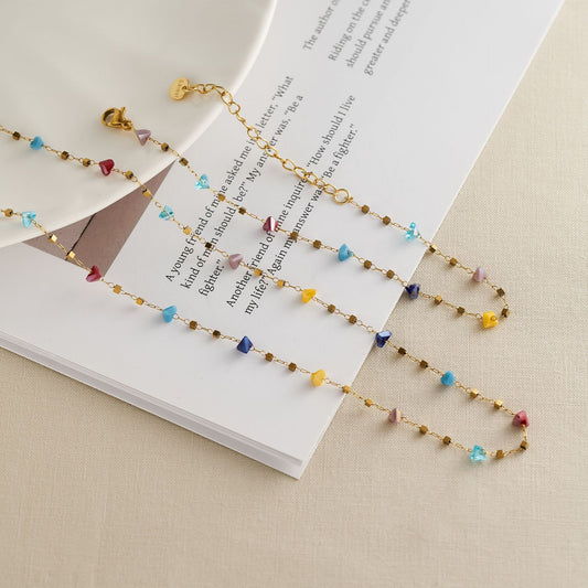 Rainbow stone set