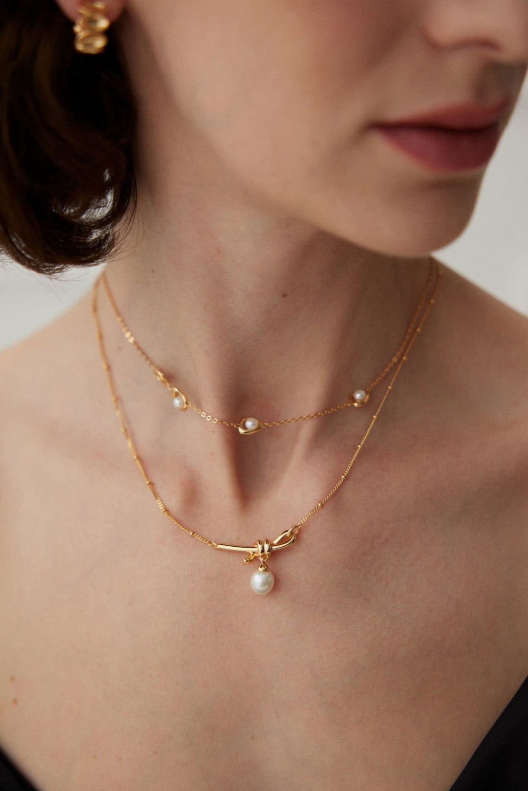 Scotland Star pearl chocker