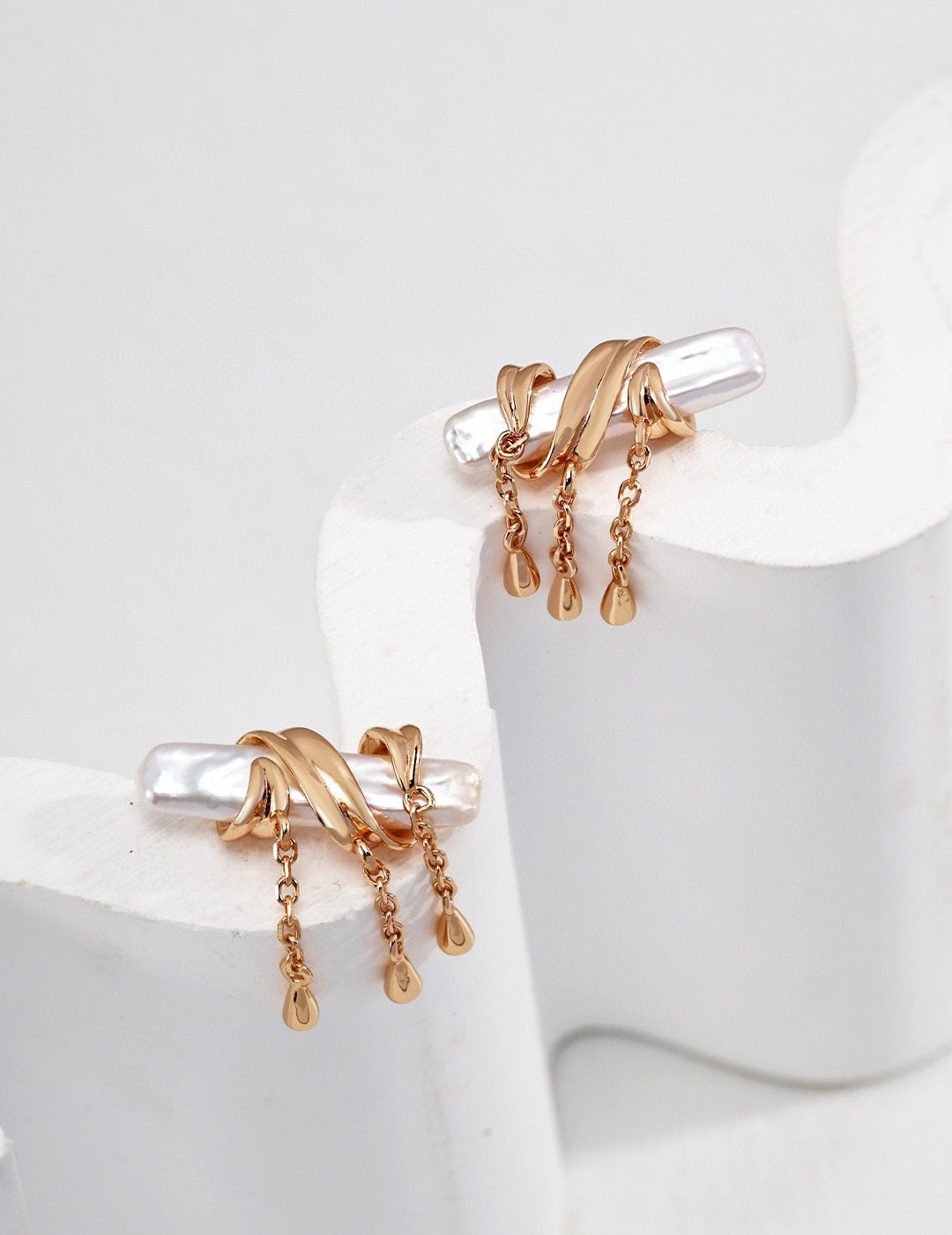 Austria Baroque pearl earrings