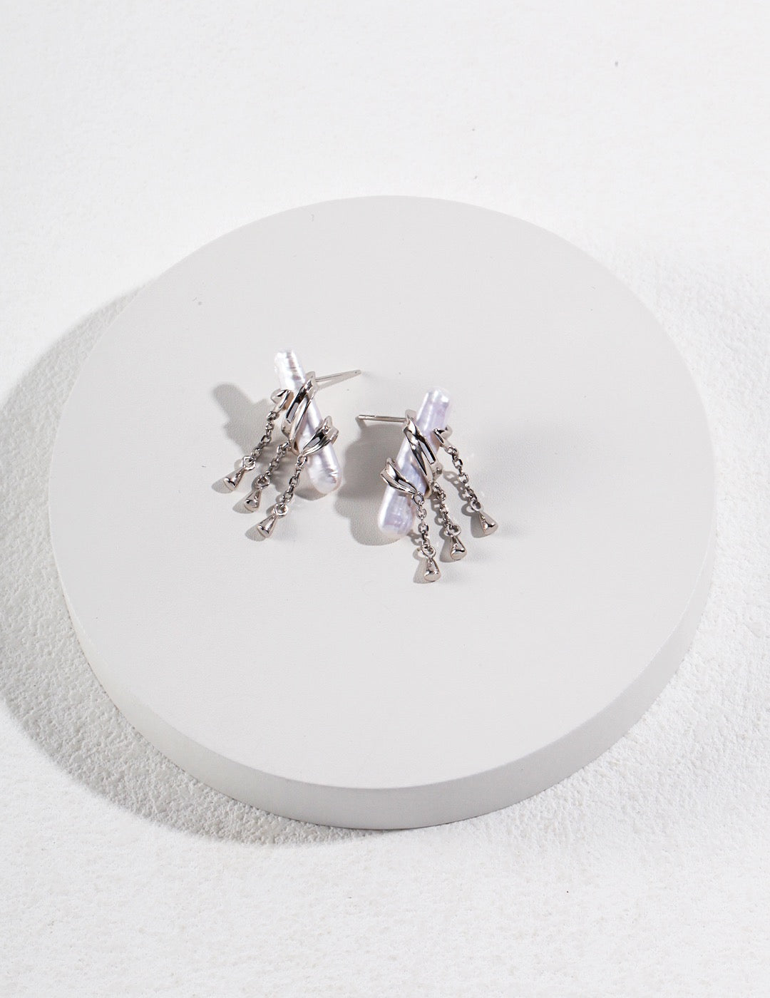 Austria Baroque pearl earrings