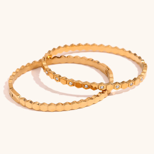 Honey nest bangles