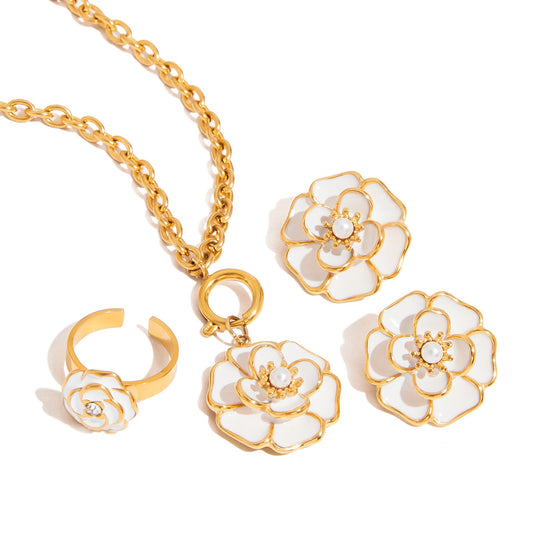 White Rose ring