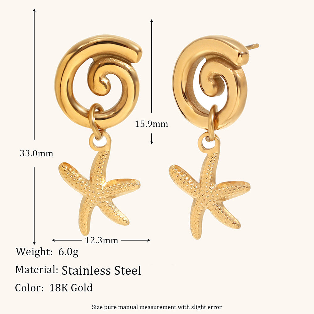 Bondi summer earrings