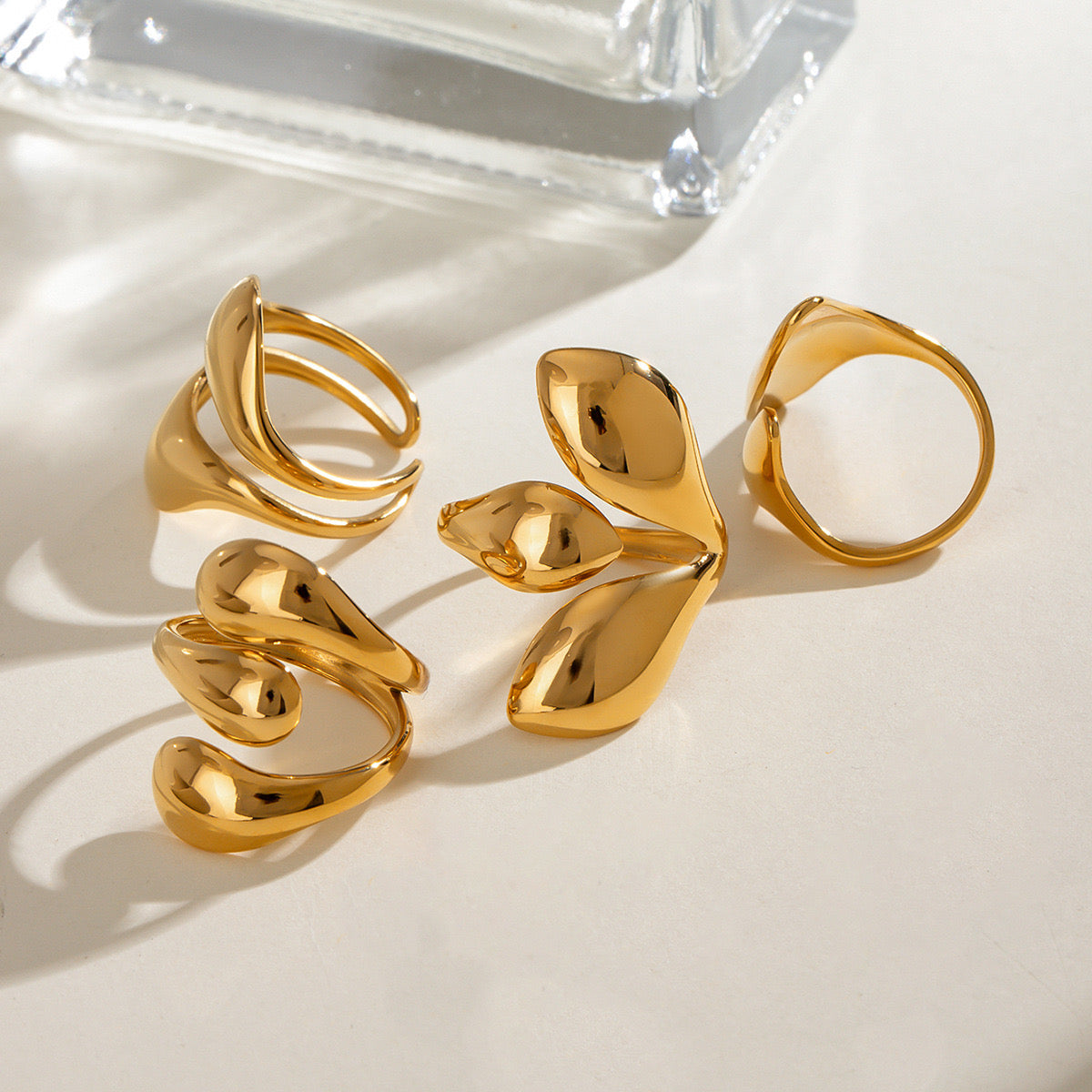 Abstract concept rings