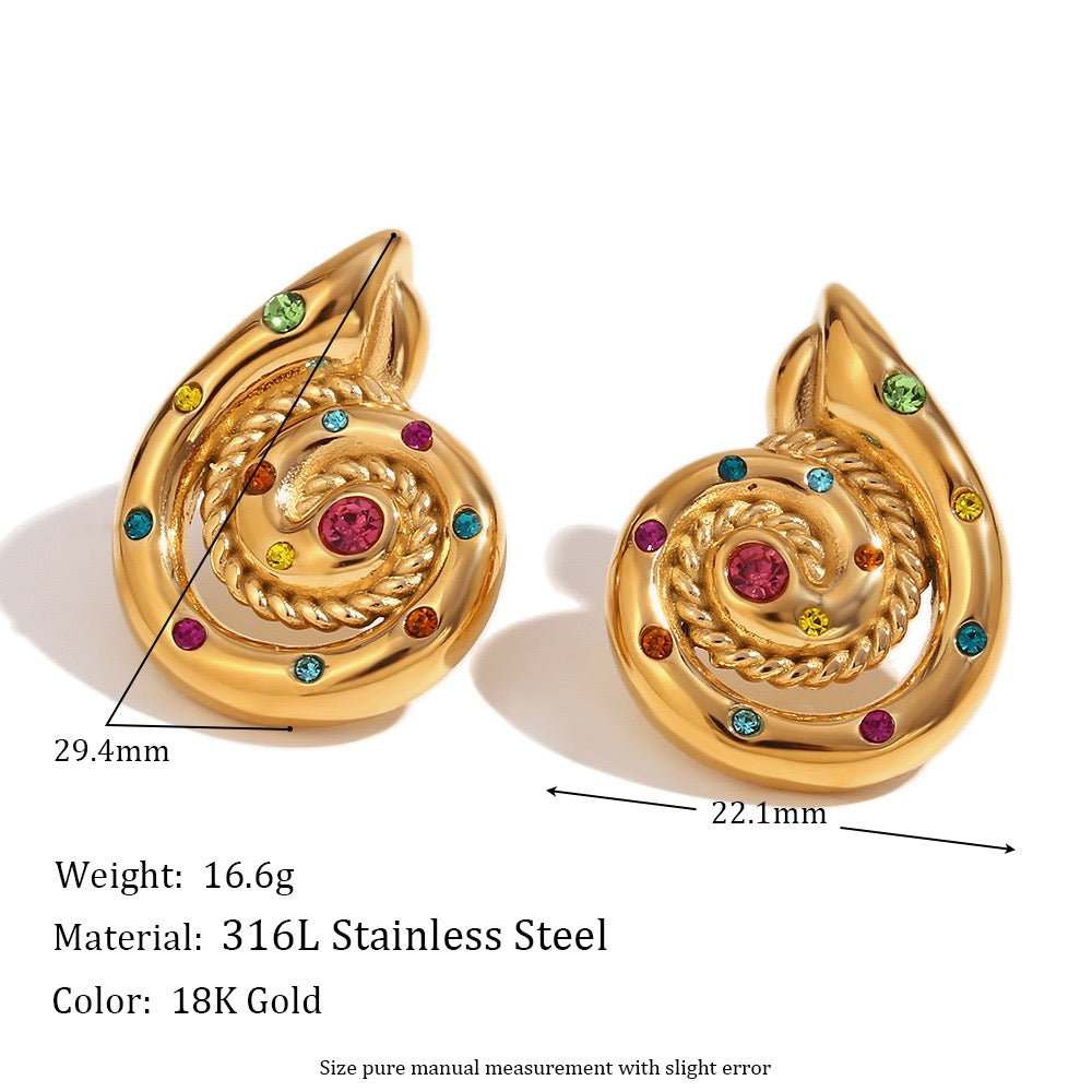 Bondi collection earrings