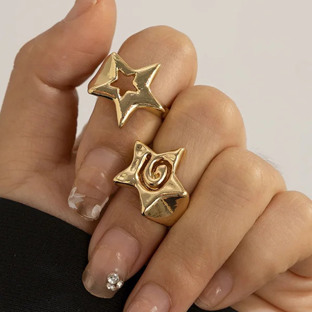 Starry rings