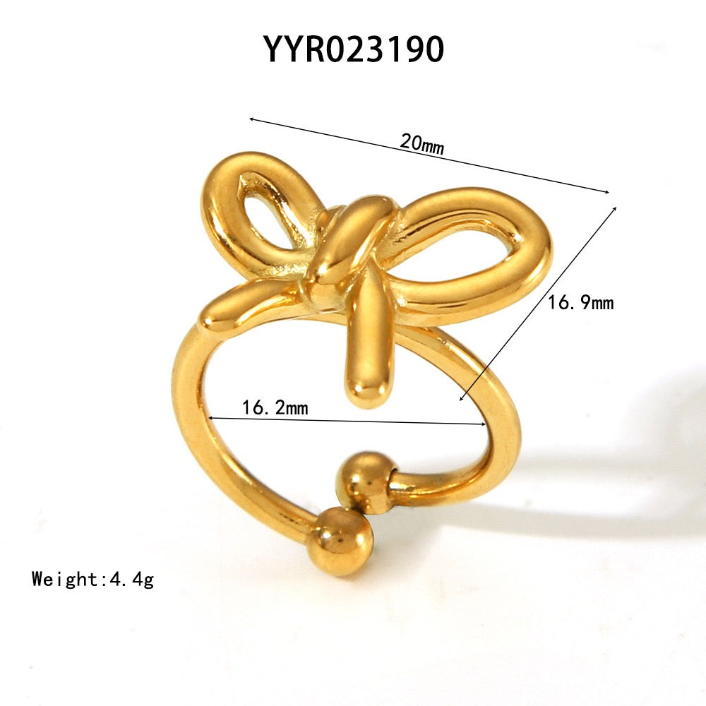 Elise Bow rings