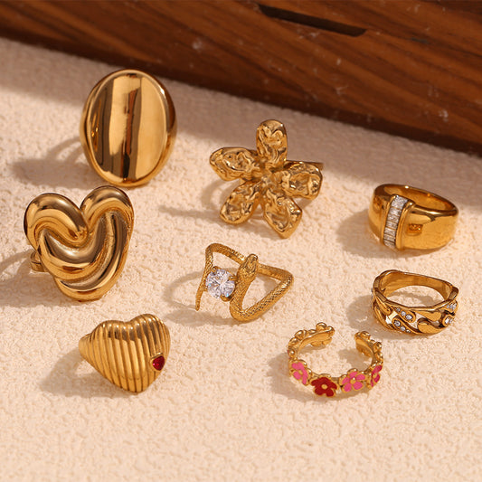 Cute statement rings