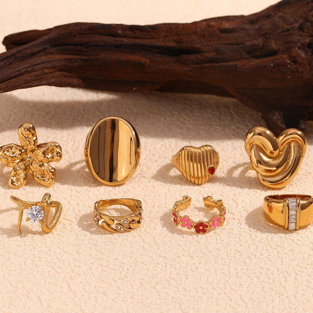 Cute statement rings